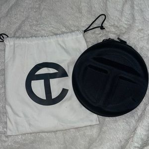 Large Black Telfar Pill Bag
